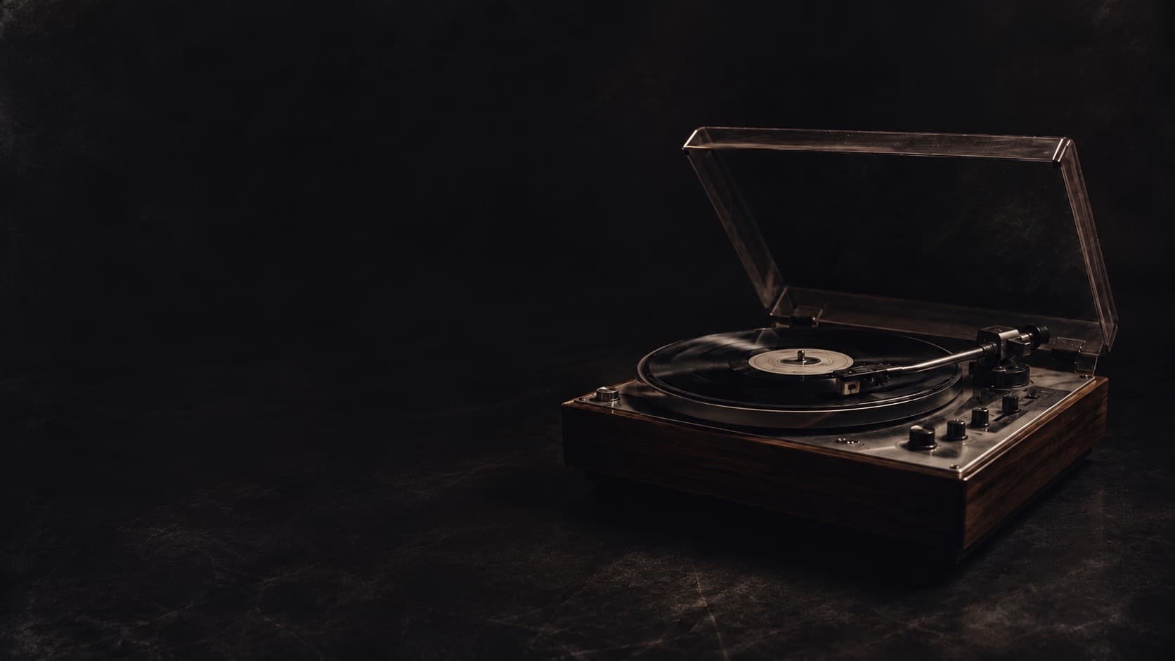 Vintage turntable
